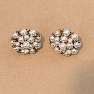 Vintage Pearl Earrings